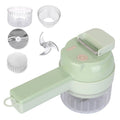 4-in-1 Handheld Electric Vegetable Chopper, Grinder, Slicer and Dicer by DailySale