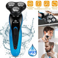 4-in-1 IPX7 Waterproof Beard Trimmer Cordless Razor for Men by DailySale