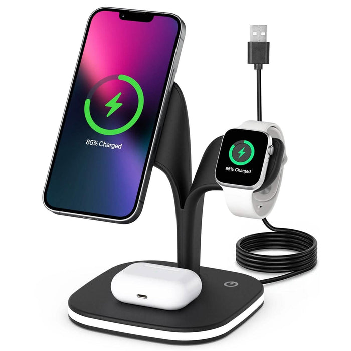 4-in-1 Magnetic Wireless Charging Station Dock by DailySale