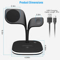 4-in-1 Magnetic Wireless Charging Station Dock by DailySale