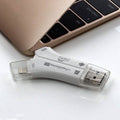 4-in-1 Media Transfer Card Reader with Memory Card by DailySale