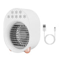 4-in-1 Portable Mini Desktop Water Mist Cooling Air Conditioner by DailySale