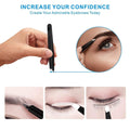 4-in-1 Professional Stainless Steel Tweezers for Eyebrows by DailySale