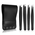 4-in-1 Professional Stainless Steel Tweezers for Eyebrows by DailySale