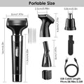 4-in-1 Rechargeable Hair Trimmer by DailySale