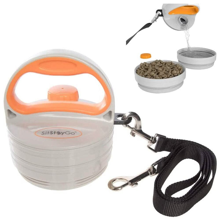 4-in-1 SitStayGo Grab n' Go Pet Dinette and Leash by DailySale