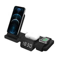 4-in-1 Wireless Charger with LED Digital Clock by DailySale