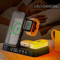 4-in-1 Wireless Charging Station with LED Night Light by DailySale
