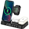 4-in-1 Wireless Charging Station with LED Night Light by DailySale
