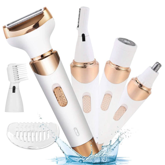 4-in-1 Women Electric Hair Shaver USB Rechargeable by DailySale