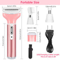 4-in-1 Women Electric Shaver by DailySale