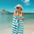 4-Pack: 30" x 60" Ultra-Soft 100% Cotton Striped Pool Cabana Hotel Beach Towels by DailySale