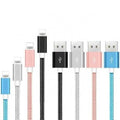 4-Pack: 6 Ft. Heavy Duty Braided iPhone USB Cable Charger Cord by DailySale