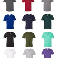4-Pack: American Apparel Men's Short-Sleeve V-Neck T-Shirts by DailySale