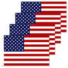 4-Pack: American US Flags