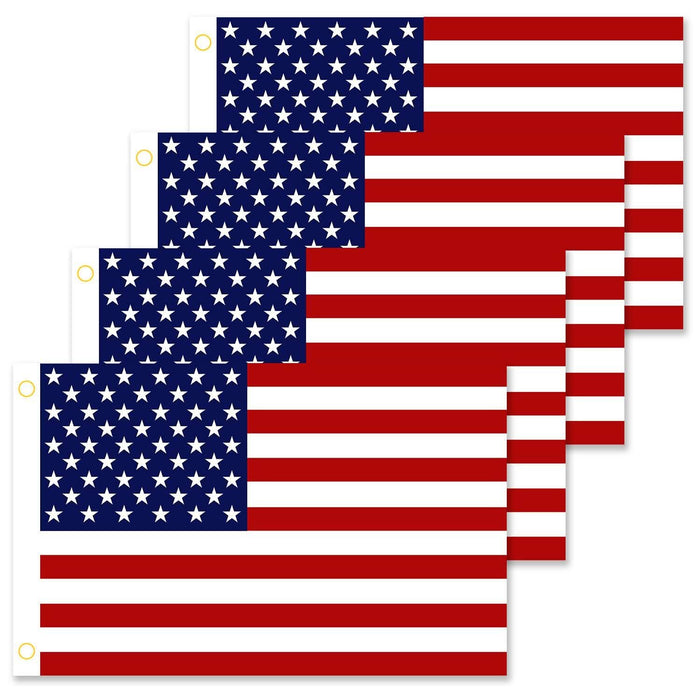 4-Pack: American US Flags by DailySale