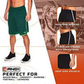 4-Pack: AND1 Men's Active Athletic Performance Shorts by DailySale