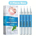 4-Pack: Bright White Mint Flavor 3Ml/0.1Fl Oz Teeth Whitening Gel Pen by DailySale