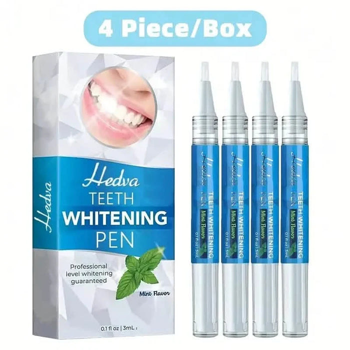 4-Pack: Bright White Mint Flavor 3Ml/0.1Fl Oz Teeth Whitening Gel Pen by DailySale