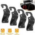 4-Pack: Car Headrest Hooks Bling Rhinestones Back Seat Organizer Hanger Holder by DailySale