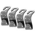 4-Pack: Car Headrest Hooks Bling Rhinestones Back Seat Organizer Hanger Holder by DailySale