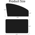 4-Pack: Car Side Window Sun Shades by DailySale