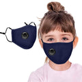4-Pack: Children's Seamless Reusable Washable Face Mask Bandanas with Breathing Valve by DailySale