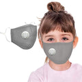 4-Pack: Children's Seamless Reusable Washable Face Mask Bandanas with Breathing Valve by DailySale