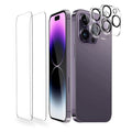 4-Pack: Clear Screen and Camera Lens Protector Set by DailySale