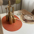 4-Pack: Cotton Oval Dining Mat by DailySale