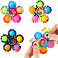 4-Pack: Effacera Pop Fidget Spinner Toys by DailySale