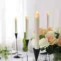 4-Pack: Elegant Glow Candle 9” Flameless Battery Taper by DailySale