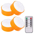 4-Pack: Halloween LED Pumpkin Lights Battery Operated with 2 Light Modes 4 Timer Setting by DailySale