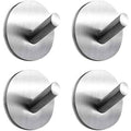 4-Pack: Heavy Duty Durable 304 Stainless Steel Wall Hangers by DailySale
