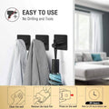 4-Pack: Heavy Duty Durable 304 Stainless Steel Wall Hangers by DailySale