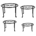 4-Pack: Iron Plotted Plant Stands by DailySale