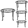 4-Pack: Iron Plotted Plant Stands by DailySale