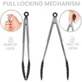 4-Pack: Kaluns Kitchen Tongs for Cooking with Silicone Spatula by DailySale