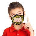 4-Pack: Kids Smile Window Face Mask Washable and Reusable by DailySale