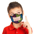 4-Pack: Kids Smile Window Face Mask Washable and Reusable by DailySale