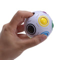 4-Pack: Magic Rainbow Ball Brain Teaser Puzzle Toy by DailySale