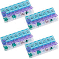 4-Pack: MEDca Weekly Pill Organizer, Twice-a-Day by DailySale