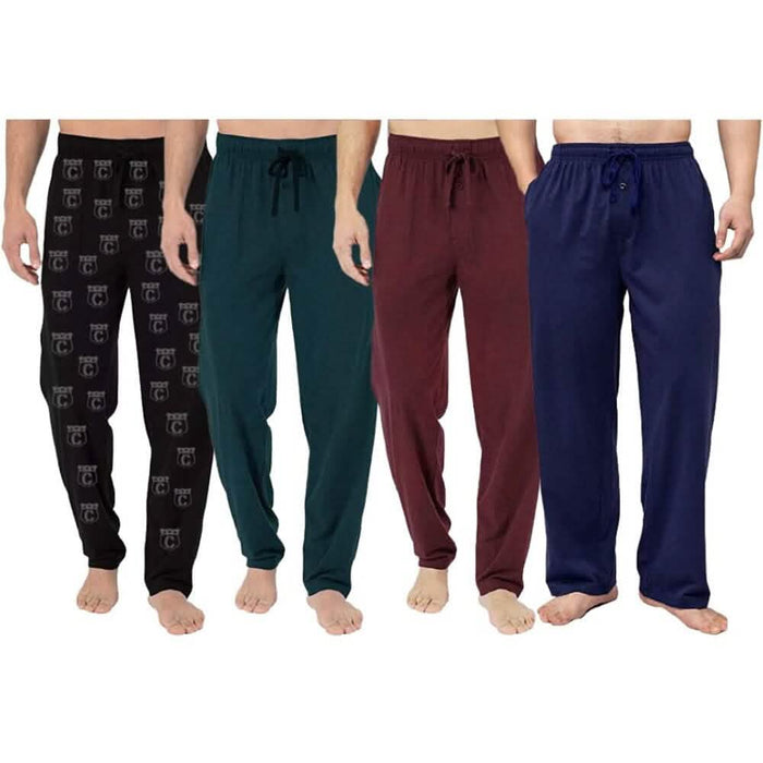 4-Pack: Men's Cotton Lounge Pants with Pockets by DailySale