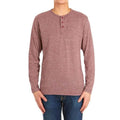 4-Pack: Men's Long-Sleeve Marled Henley Shirts - Size: Medium by DailySale