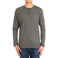 4-Pack: Men's Long-Sleeve Marled Henley Shirts - Size: Medium by DailySale