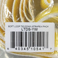 4-Pack: OxGord LTDS-YW American Eagle Soft Loop Tie-Down Straps by DailySale