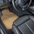 4-Pack: OxGord® Ridged Style 1st & 2nd Row Black Heavy Duty Rubber Floor Mat Set by DailySale