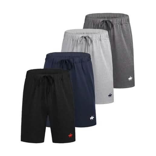 4-Pack: Pacific Polo Club Men's Shorts by DailySale