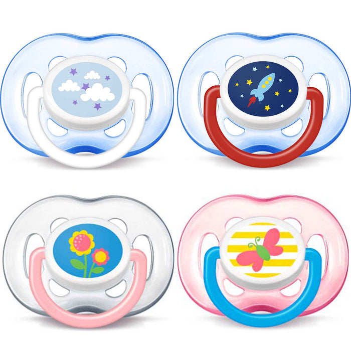 4-Pack: Philips Avent Freeflow Pacifier by DailySale