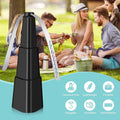 4-Pack: Portable Table Top Fly Fan Fly Spinner with Holographic Blades by DailySale